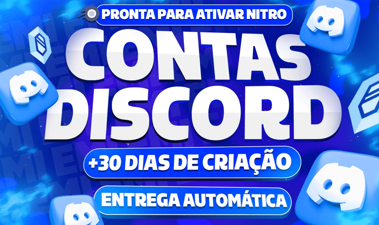 Conta Discord 30 Dias